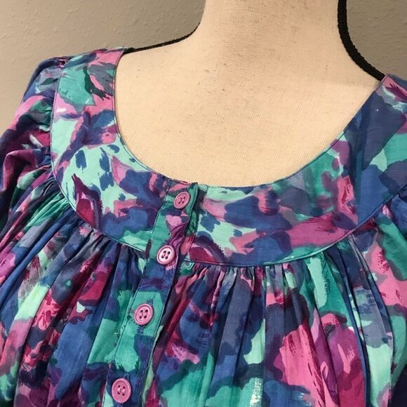 Partners Mervyns vintage loose fit floral maxi dress - Picture 2 of 15